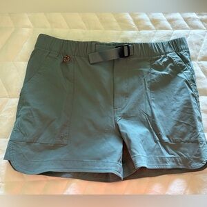 Reel Legends Green Belted Shorts